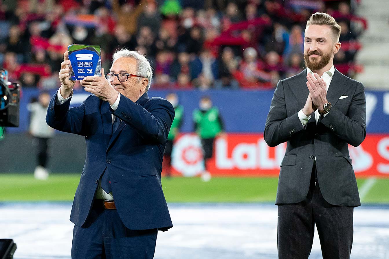 Stadium of the Year 2021 award ceremony, Estadio El Sadar